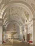 Premazzi Luigi Interiors of the Winter Palace. The White Hall - Hermitage